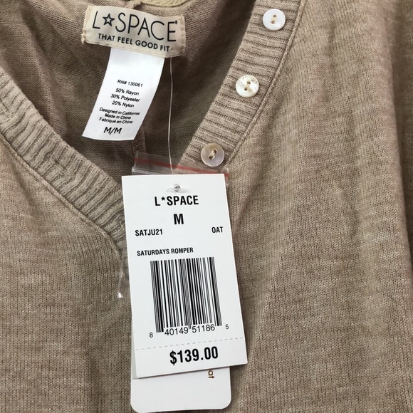 L*Space ROMPER Sweater - Picture 2 of 7